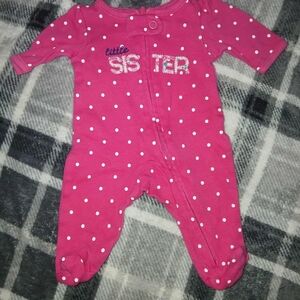 Pink Polka Dot Kids One Piece